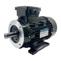 Moteur Électrique Triphasé 1.5kW/2CV, 1000Tr/min, 230/400V, B34, HA100, IE3, Alu - CEMER