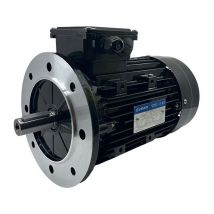 Moteur Électrique Triphasé 1.5kW/2CV, 1000Tr/min, 230/400V, B5, HA100, IE3, Alu Cemer