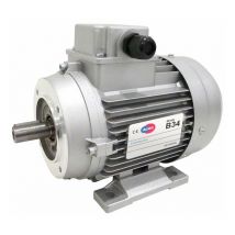Moteur électrique Triphasé 230/400 V 3 Cv Almo Mh1 2,2 Kw 1500 Tr/min Asynchrone Triphasé Bride B34 Protection Ip 55