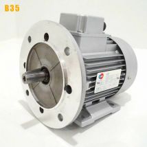 Moteur électrique Triphasé 230/400 v 5,5 Cv Almo Mh1 4 Kw 1500 Tr/min Asynchrone Triphasé Bride B35 Protection Ip 55