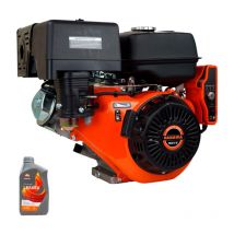 Moteur essence 4 Temps 16 CV Démarrage électrique + huile