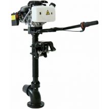 Moteur hors-bord 4 temps 4HP 55cc moteur hors-bord moteur à essence moteur de bateau refroidissement éolien