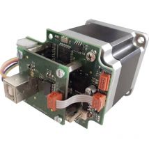 Moteur pas à pas avec commande SMC-dMOT-56 SMC-dMOT-56 1.1 Nm 0.7 a 0.7 a Diamètre de l'arbre: 6 mm Q606672 - Emis