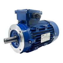 Moteur triphasé CEMER B14, 5.5 KW, 1500 TR/MIN, HA 112, 230/400V, IE1, Alu - Carcasse réduite