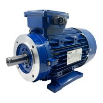 Moteur triphasé Cemer B34, 5,5 kw, 1000 tr/min, ha 132, 230/400V, IE1, Alu