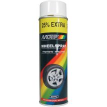 Motip Felgenlack Weiß Felgenweiß Spray Schnelltrocknend 500ml