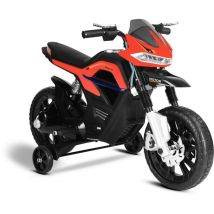 Playkin - Moto électrique pour enfants faster 6V batterie rechargeable avec lumières et musique +3 ans