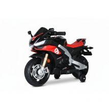 Moto Elettrica per Bambini 12V con Licenza Aprilia RSIV Small Nera