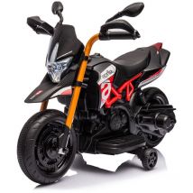 Moto Elettrica per Bambini 6V Aprilia Dorsoduro Small Nera