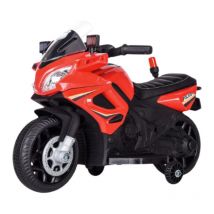 Moto Elettrica per Bambini Tecnobike Shop moto police 6V-Rosso