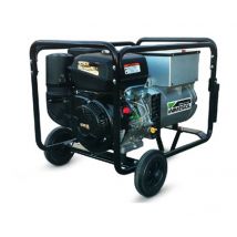 Inmesol - Moto soldadora 220 amperios, monofasica 230v potencia 5 kVa AKS-500 Motor Kholer Gasolina Arranque Manual
