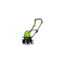 Greenworks - Motobineuse à batterie 40V G40TL - Fraiseuse rotative avec 4 lames spécialement trempées, Profondeur de travail 20cm