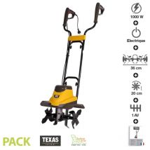 Texas - Motobineuse électrique 1000 watts largeur travail 36cm ELTEX1000