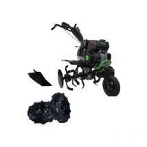 Kapotha - Motobineuse professionnelle à essence 208cc 7CV 90cm avec kit agricole Exdemo
