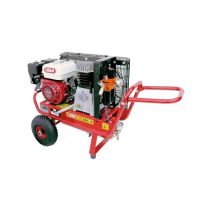 Motocompressore a benzina Lisam lm 500/10 con motore Honda da 5,5 Hp