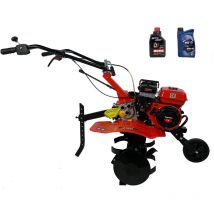 Motoculteur motobineuse 7.5 cv 3 vel Démarrage électrique + Huile