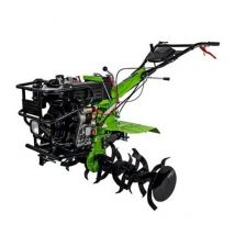 Motoculteur thermique diesel 12CV 4T Transmission directe Fraises et Butteur double Vito
