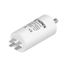 Konek - Motor-Kondensator 25uf 450vac 42x82mm Faston + Drehmaschine M8 Ct25mf450v/f/