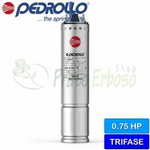 Motor rebobinado 4PD / 0,75 - 0,75 hp trifásico 400 v 4 '