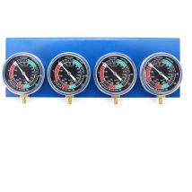 Motorcycle Carb Carburettor Fuel Vacuum Balancer 4 Cylinder Gauges Tool Kit Hose