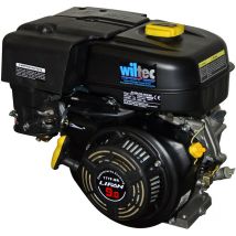 Lifan - 177 Motore a benzina 4 tempi, 1 cilindro ohv, 6,6 kW 9 cv 22 mm con frizione a bagno d'olio, avviamento manuale