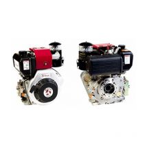 Zanetti - Motore completo motocoltivatore diesel ZDM86C1MEV conico avv. elettrico