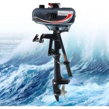 Gojoy - Motore fuoribordo a benzina a 2 tempi, 3,5 cv, 2,5 kW, per barche, raffreddato ad acqua, sistema cdi