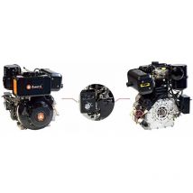 Zanetti - Motore per generatore diesel ZDM87CE conico avviamento elettrico