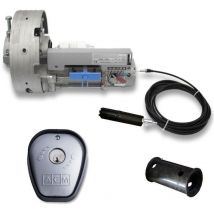 Cardin - Moteur de volet roulant de garage 180kg avec interrupteur à clé