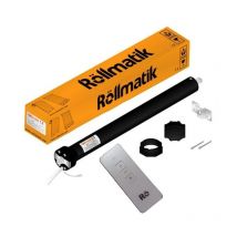 Motore per tapparelle con telecomando e finecorsa elettronici. Portata 30Nm - 60Kg