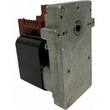 Kenta - Motoriduttore per Stufe a Pellet K9117153, Velocità 5rpm, Senso di Rotazione Oraria, Pacco Lamellare 40mm, Albero Cavo ø 8,5mm, Spianatura