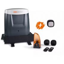 Kit motorisation portail coulissant et clavier à code sans fil, OpenGate 3 Comfort + - Scs Sentinel