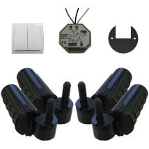 Slid'up By Mantion - Double motorisation pour volet 2 battants slid'up uranus filaire - gond ø 12 mm