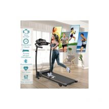 Fit4you - Folding Electric Treadmill – Motorised Running Fitness Machine Gym MT04