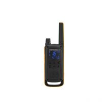 Motorola - T82 Twin Pack radio bidirectionnelle 16 canaux Noir, Orange