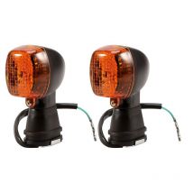 Woosien - Motorrad Blinker Licht Seite Blinker Für Zx600 Ninja Zx-6r Zx9r Zxr400 Kle 250/400/500 Zx900