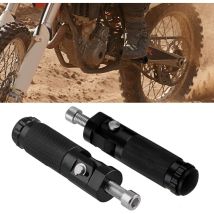 Motorrad Fußrasten,m8 Motorrad Fußrasten,1 Paar,motorschutz Für Motorräder Und Elektroautos,kompatibel Mit 8 Mm Schloss (schwarz)