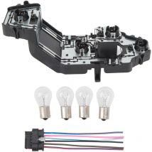 Jeffergarden Rücklicht-Buchsen-Draht-Stecker-Set, präzise Passform 63217361305 für Cooper F55 F56 F57, linkes rechtes Rücklicht