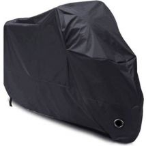 Motorrad-schutzhülle – Wasserdicht – 190t Polyester – Größe Xl – Schwarz – Universal