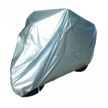 Motorradplane, Wasserdicht, Silberfarben, Größe L, Neu
