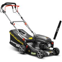 Motorsense Benzin-rasenmäher Mit Selbstantrieb 144,3 Ccm - 42 Cm, Inklusive 2 Messer + Mulchfunktion - Gardeo Pro