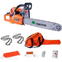 Motosega a scoppio motoseghe 62 CM³, lama 50 cm + 2 catene