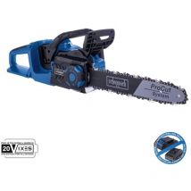 Motosega brushless 2x20v lama 33.5cm senza batteria ixes Scheppach bc-cs355duo-x