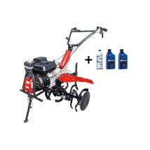 Dunsch - Motozappa DU42212-97W21 con motore a scoppio 4 tempi 212cc 5,5Hp fresa 102cm