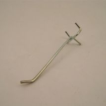 Crochet droit de 100mm - Sachet de 4 - Sachet N°6 - B265S4 - Ce produit de marque est neuf. - Mottez