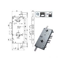 Serratura Sic.Triplice 898T1 Mottura