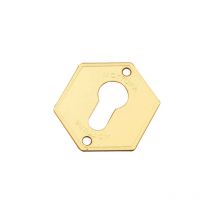 Mostrina porta blindata 95297 Mottura f.sagom ottone mm 52X70