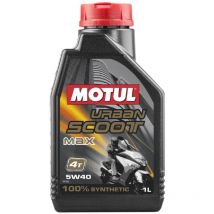 Motul - 4x Huile Urban Scoot 4T Max 5W40 bidon de 1 Litre