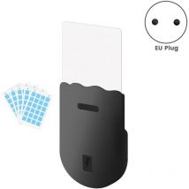 Moucherons Interieur, Lampes de contrôle des moustiques à brancher, Lampe Ultraviolette Anti-Moustiques pour la Maison avec 5pcs Pads Collants(noir)
