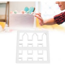 Ugreat - Moule de découpe d'impression de clôture de gâteau fondant bricolage bordure de gâteau décoration outil de cuisson moule